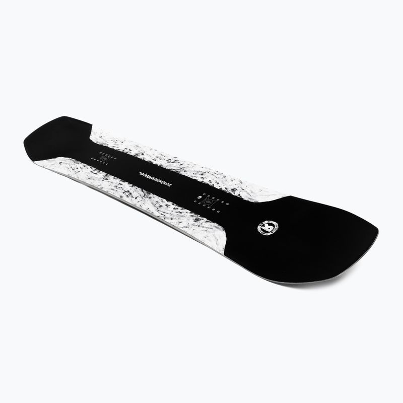 Snowboard RIDE Smokescreen schwarz-weiß 12G24 2