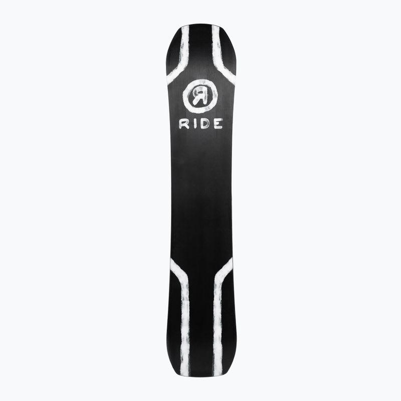 Snowboard RIDE Smokescreen schwarz-weiß 12G24 4
