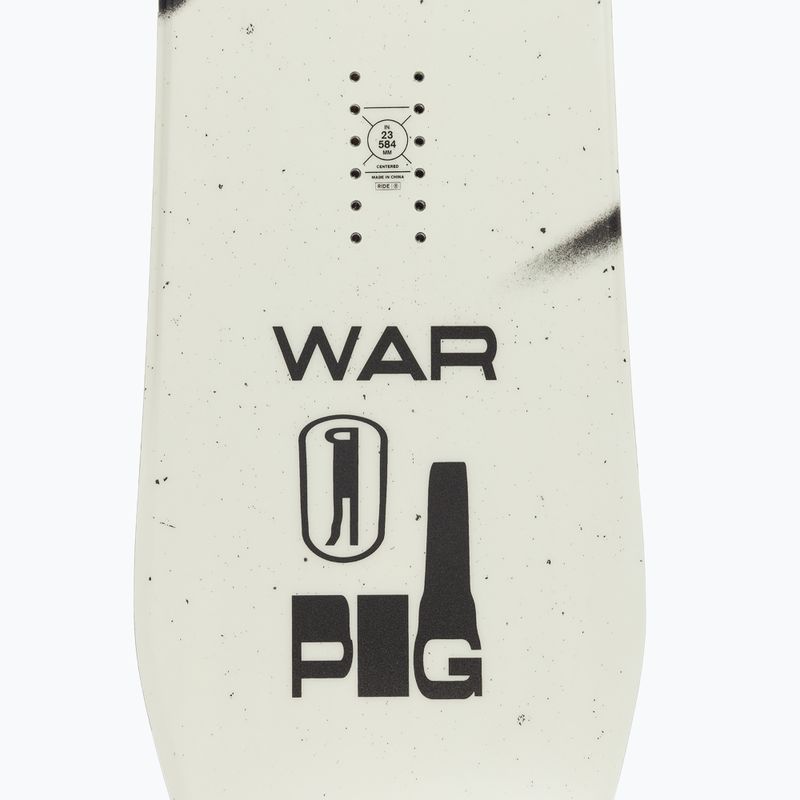 Snowboard RIDE Warpig weiß-violett 12G14 5