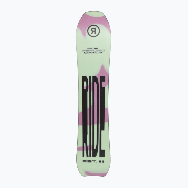 Snowboard Damen RIDE Psychocandy weiß-grün 12G15 4