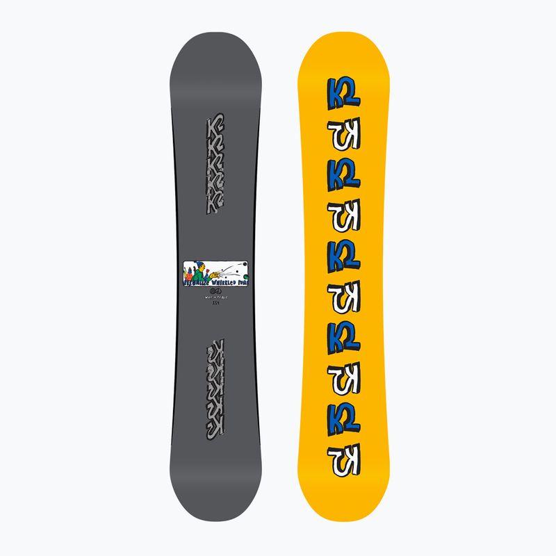 K2 World Peace grau-gelb Snowboard 11G0043/1W