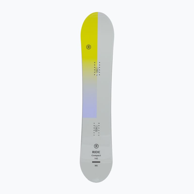 Snowboard Damen RIDE Compact grau-gelb 12G19 3