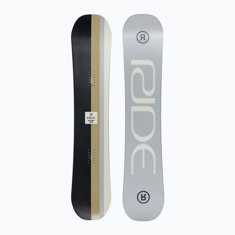 Snowboard RIDE Agenda grau-braun 12G11