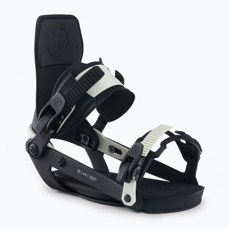 Snowboardbindungen Herren RIDE A-6 schwarz 12G14