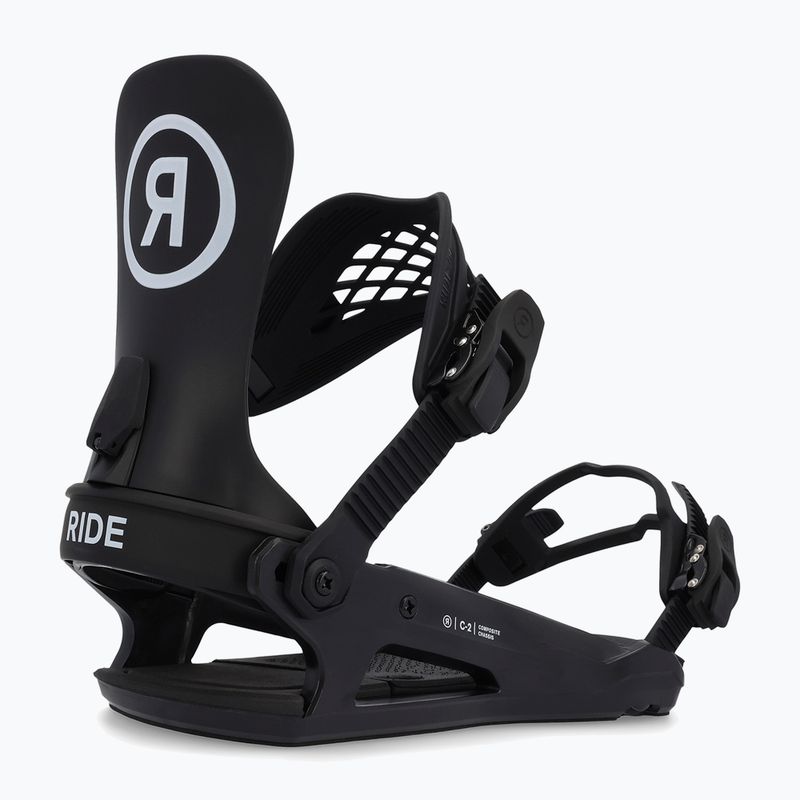 Snowboard-Bindungen für Herren RIDE C-2 schwarz 2