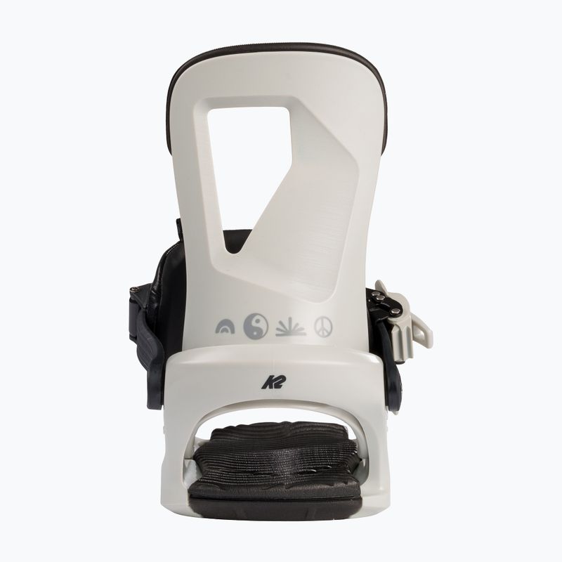 Snowboardbindungen für Damen K2 Bedford weiß 11G1009/12 3