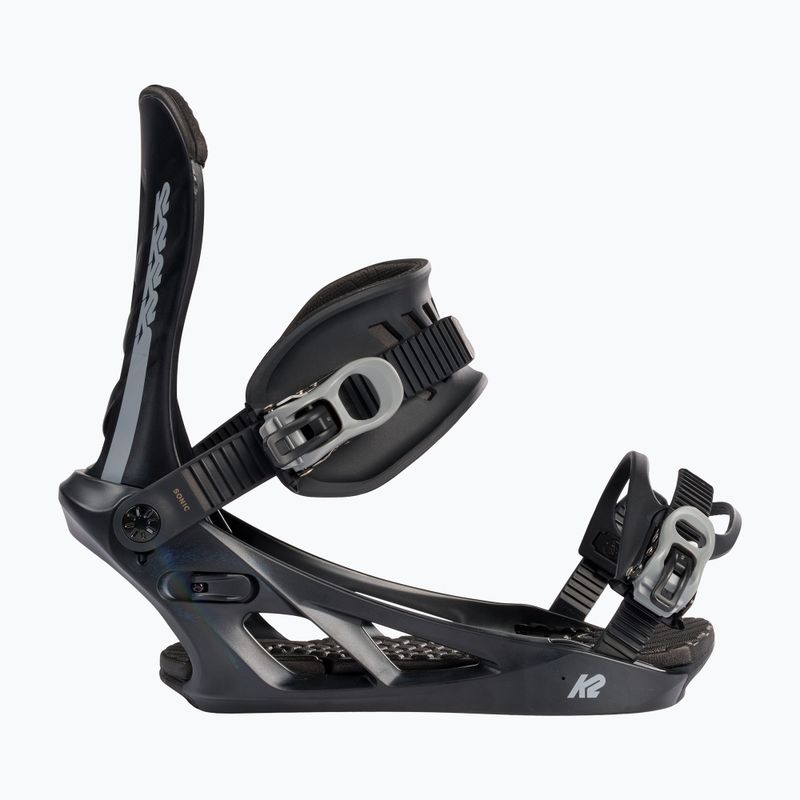 K2 Sonic Snowboard Bindungen schwarz 11G1005/11 6
