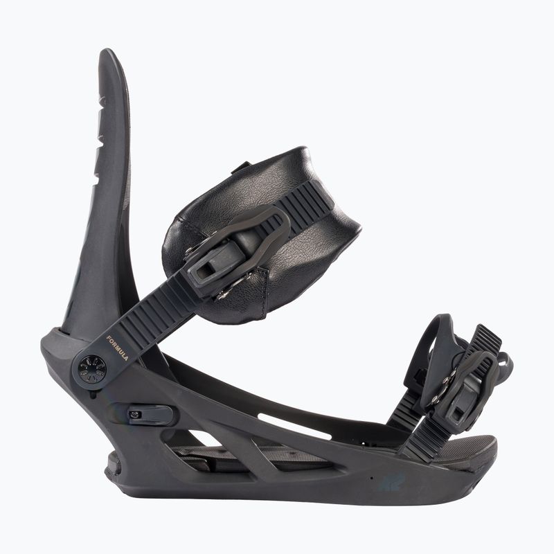 K2 Formula schwarz Snowboard Bindungen 11G1003/11 6