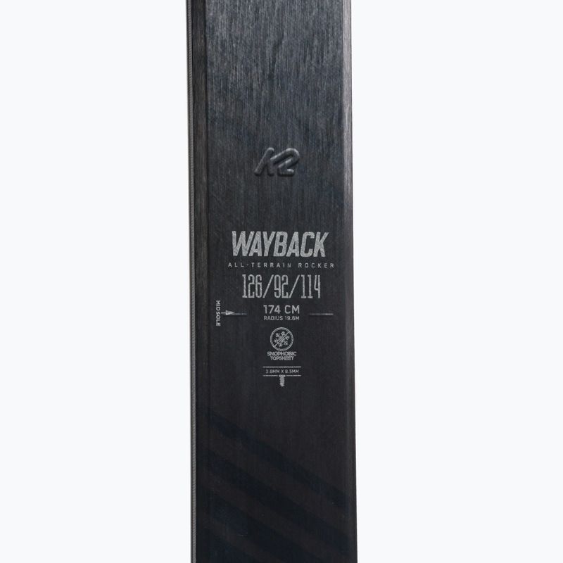 K2 Wayback 92 grau-blau Ski 10G0205.101.1 5