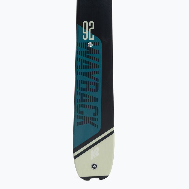 K2 Wayback 92 grau-blau Ski 10G0205.101.1 6