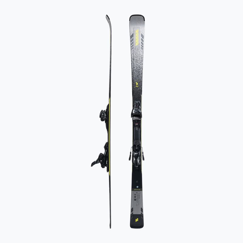 K2 Disruption STi + MXC 12 TCx hellgrau 10G0002.167.1 Ski 2