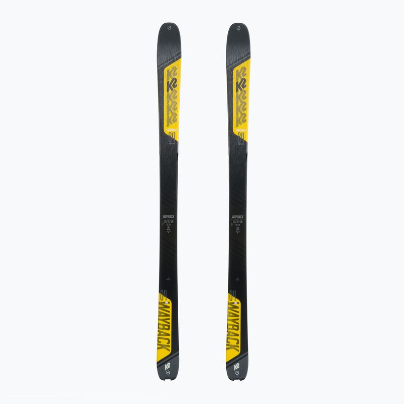 K2 Wayback 84 grau-gelb Skateski 10G0203.101.1