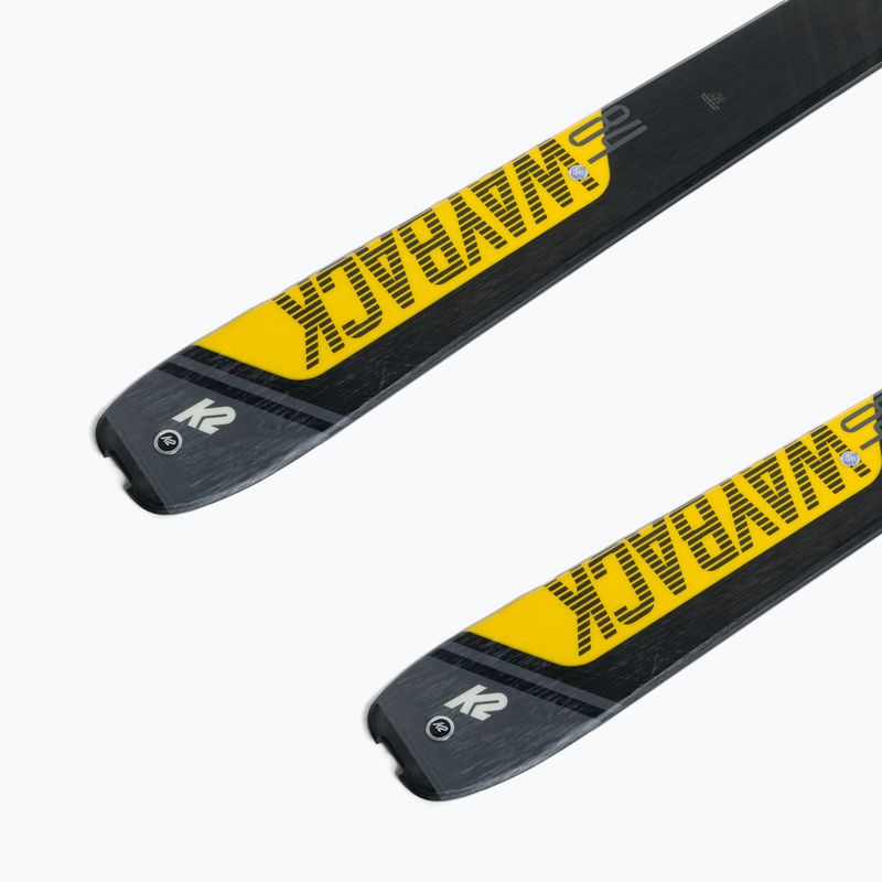 K2 Wayback 84 grau-gelb Skateski 10G0203.101.1 8