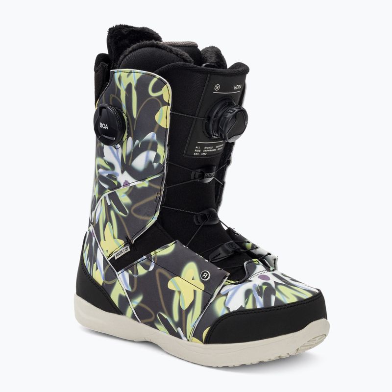 Snowboardboots Damen RIDE Hera schwarz-grün 12G216