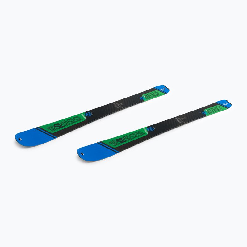 K2 Wayback Jr Kinder-Skate-Ski blau-grün 10G0206.101.1 4