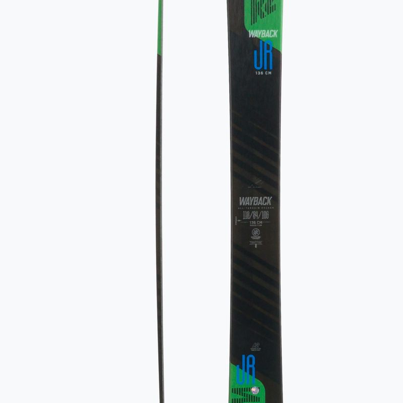K2 Wayback Jr Kinder-Skate-Ski blau-grün 10G0206.101.1 5