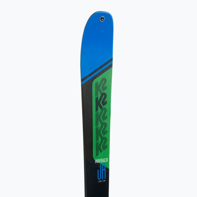 K2 Wayback Jr Kinder-Skate-Ski blau-grün 10G0206.101.1 8