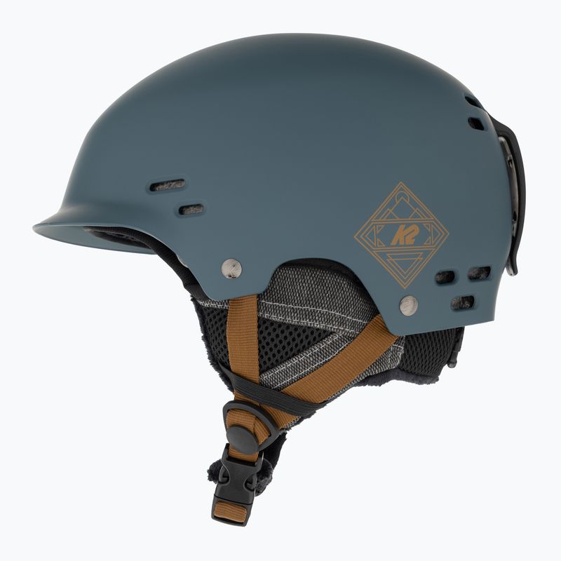 K2 Thrive Skihelm dark teal 5