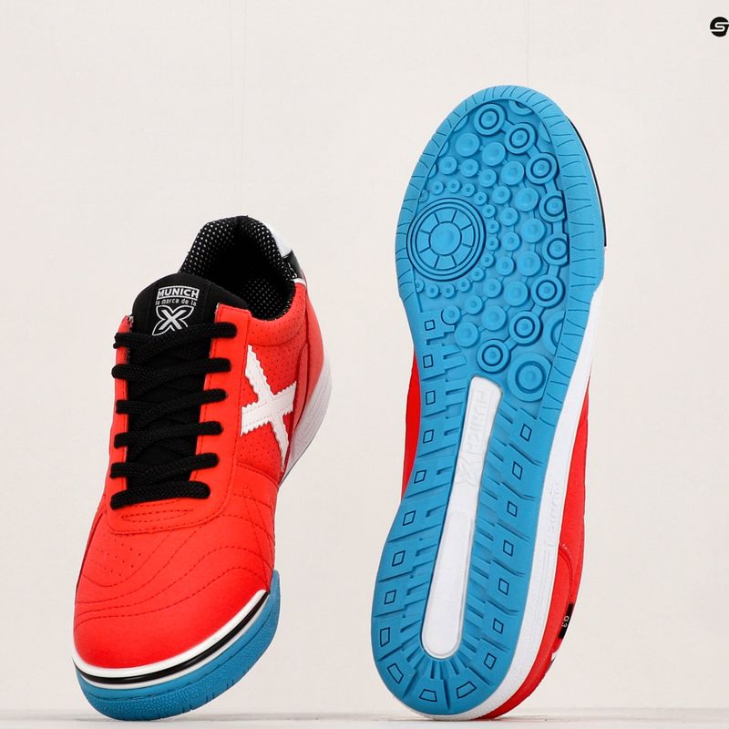 MUNICH G-3 Profit rojo Fußballschuhe 14