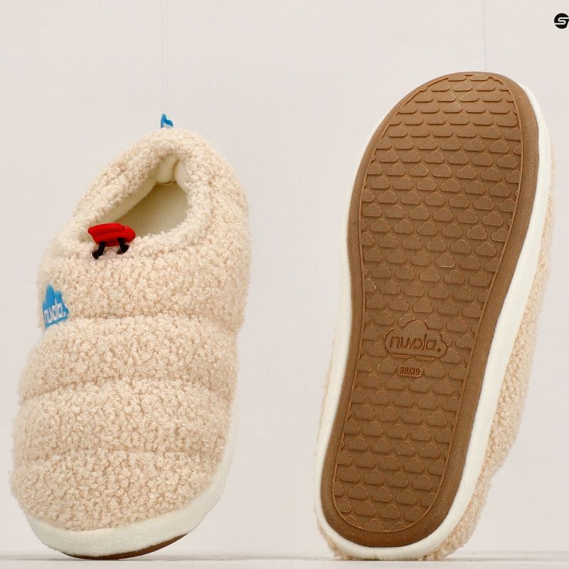 Nuvola Classic Schaf Creme Winter Hausschuhe