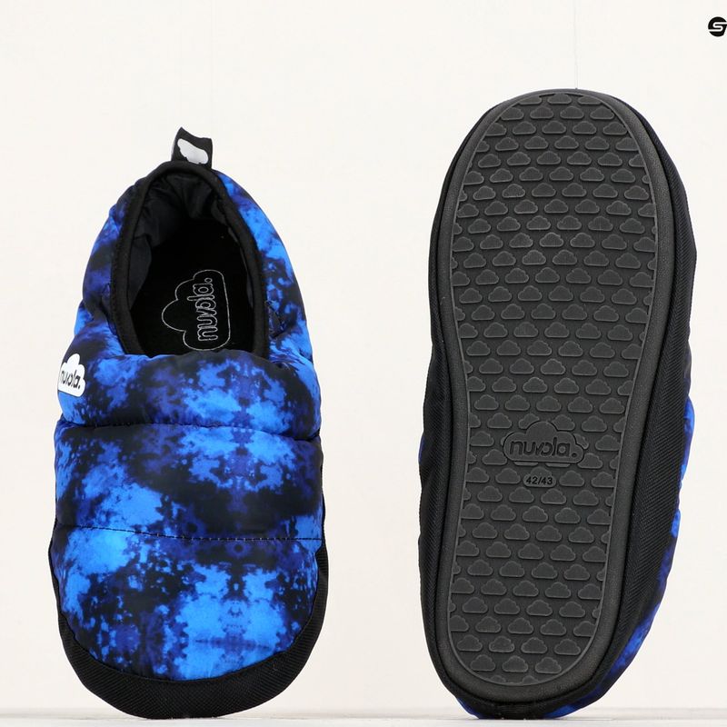 Nuvola Classic Gedruckt tempesta blau Winter Hausschuhe