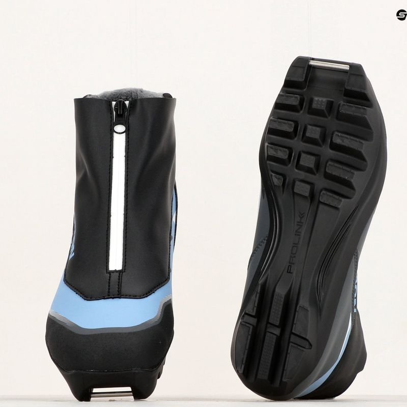 Damen Langlauf-Skischuhe Salomon Vitane schwarz/castlerock/dusty blue 15