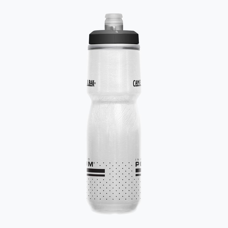 Fahrrad Wasserflasche CamelBak Podium Chill 710 ml white/black 2