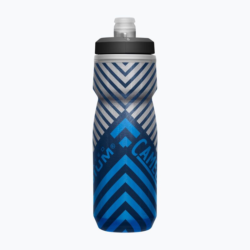 CamelBak Podium Chill 620 ml navy/ blau gestreift Fahrradflasche 2