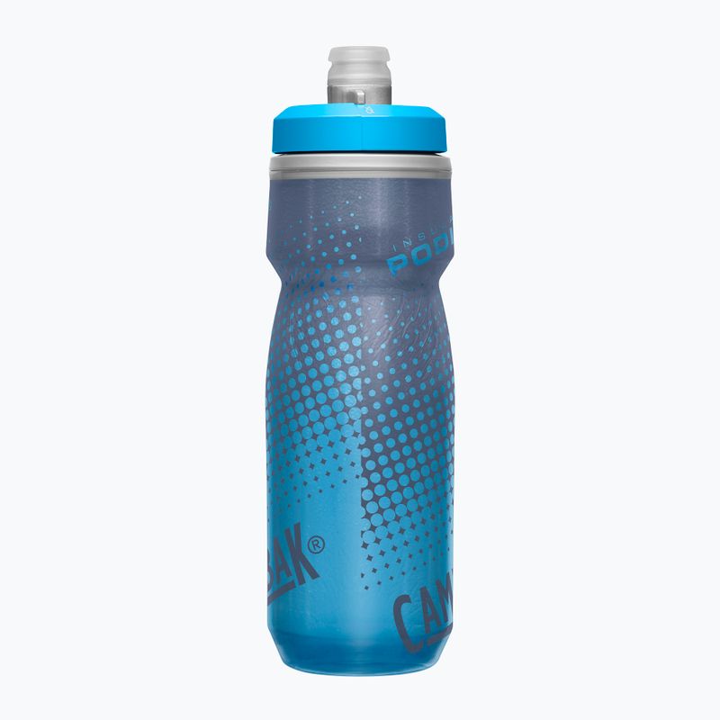 CamelBak Podium Chill 620 ml blauer Punkt Fahrradflasche 2