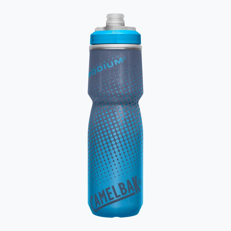 CamelBak Podium Chill Fahrradflasche 710 ml blauer Punkt