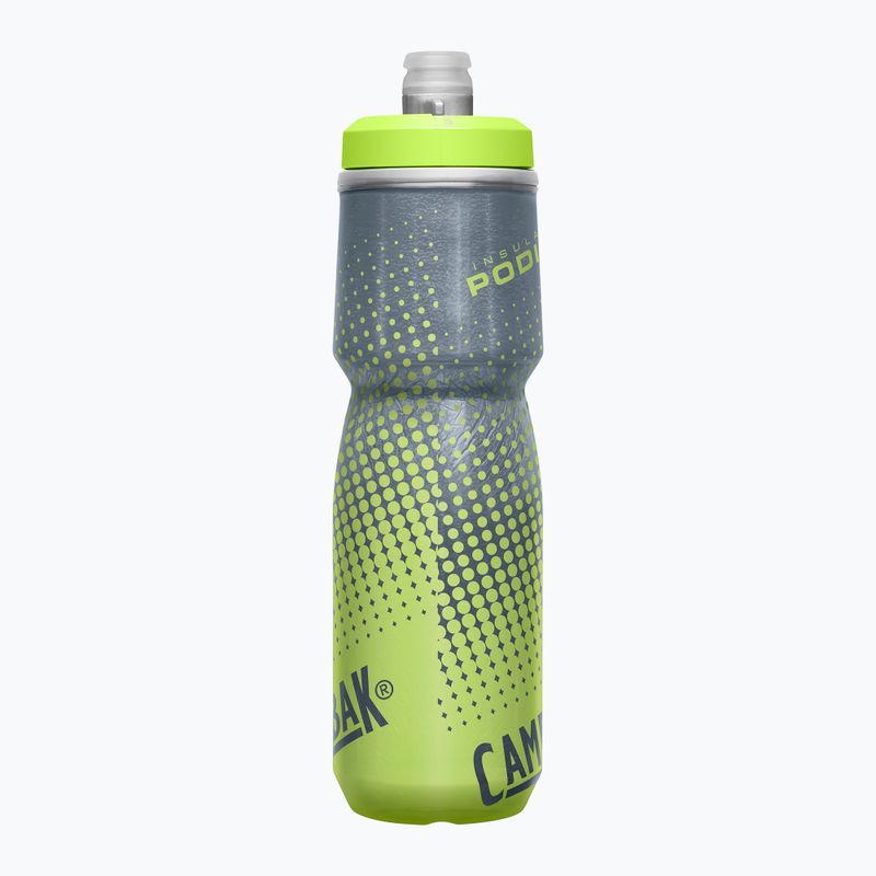 CamelBak Podium Chill Fahrradflasche 710 ml gelber Punkt