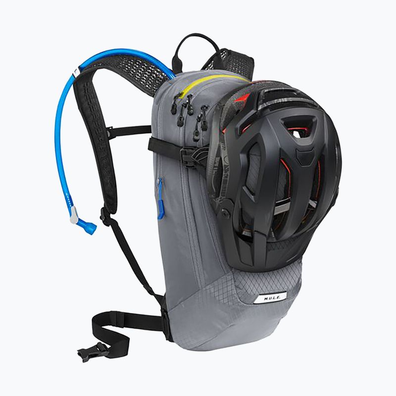 CamelBak M.U.L.E. 12 l Fahrradrucksack mit 3 l Gunmetal/Lime Reservoir 8