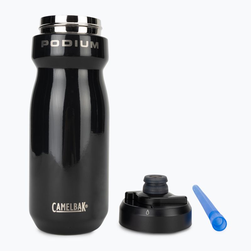 Fahrrad Trinkflasche CamelBak Podium Insulated Steel 530 ml black 6