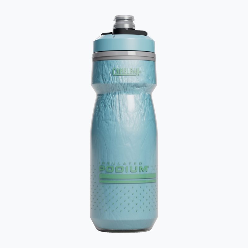 Fahrrad Wasserflasche CamelBak Podium Chill 620 ml crystal blue
