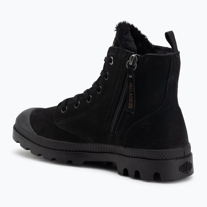 Palladium Pampa Hi Zip WL Damen Stiefel schwarz/schwarz 3