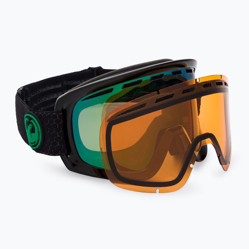 Dragon D1 OTG Split grün Skibrille 34798/6032333