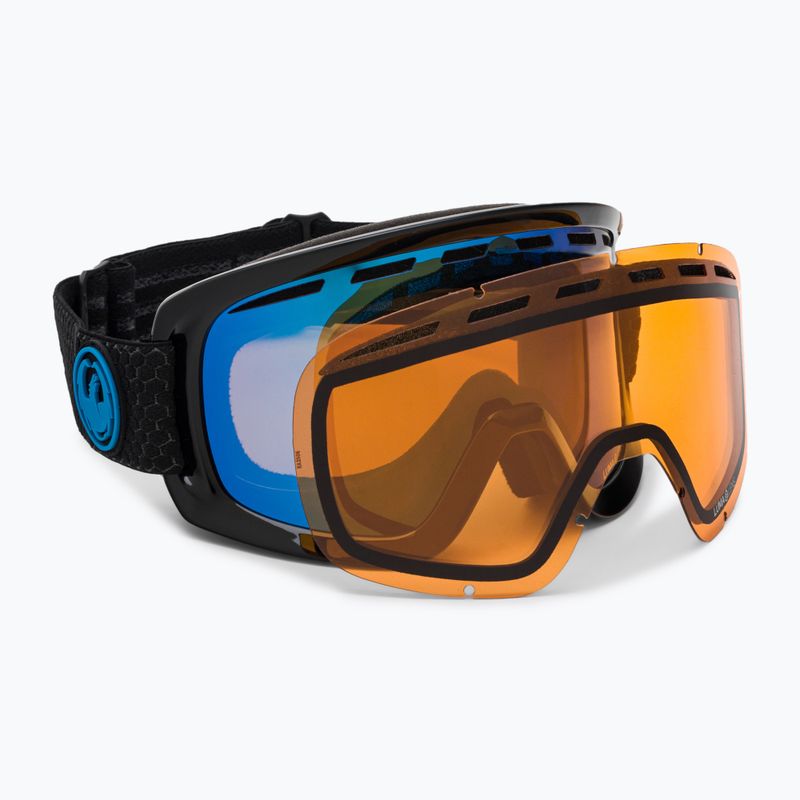 Dragon D1 OTG Split Skibrille blau 34798/6032334
