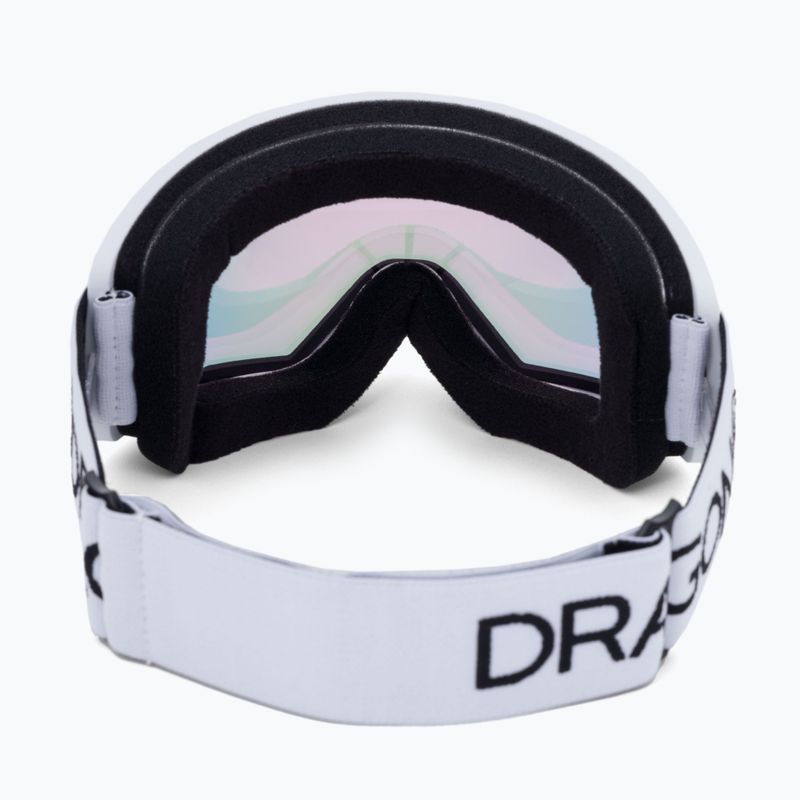 Dragon DX3 OTG Skibrille weiß und rosa 3