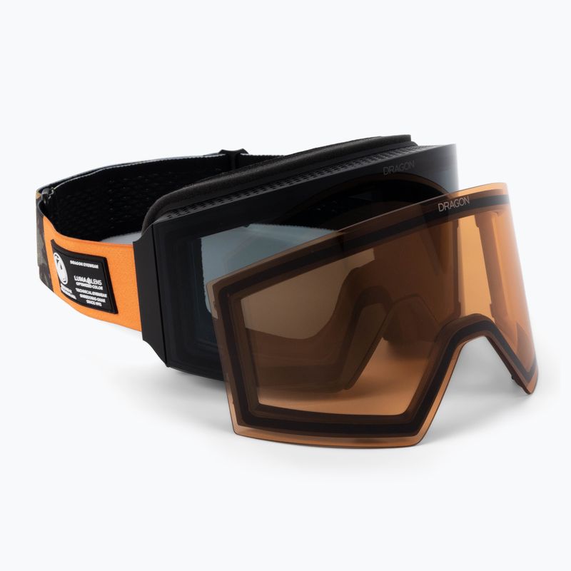 Dragon RVX OTG Skibrille schwarz 43734-310