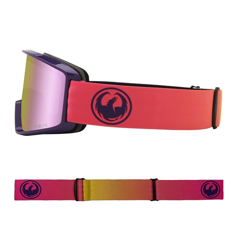 Dragon DXT OTG Skibrille rosa/violett 6