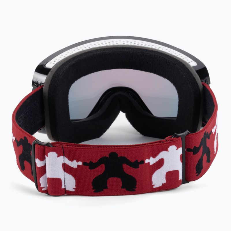 Dragon NFX2 Skibrille schwarz/rot 40458-023 4