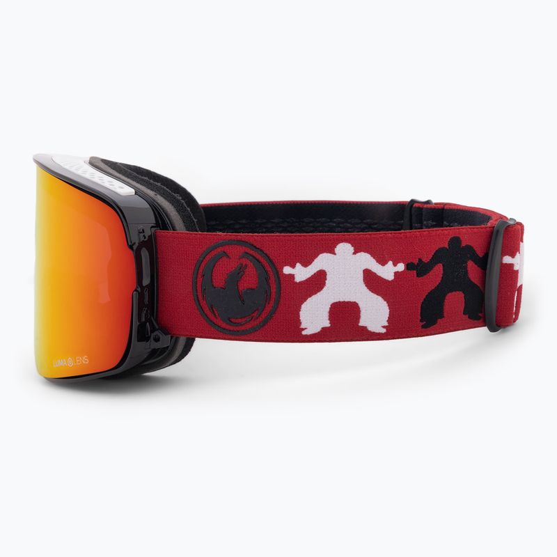 Dragon NFX2 Skibrille schwarz/rot 40458-023 5