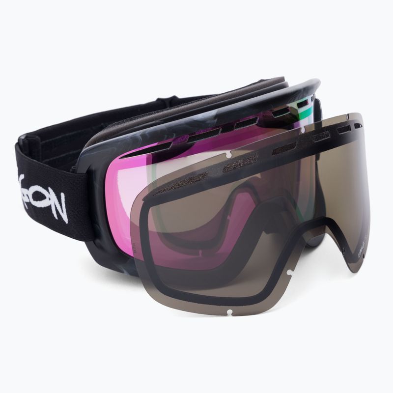Dragon D1 OTG Skibrille schwarz 40461-008