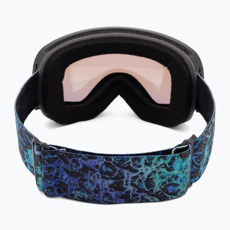 DRAGON X2S black pearl/lumalens purple ion/amber Skibrille 4