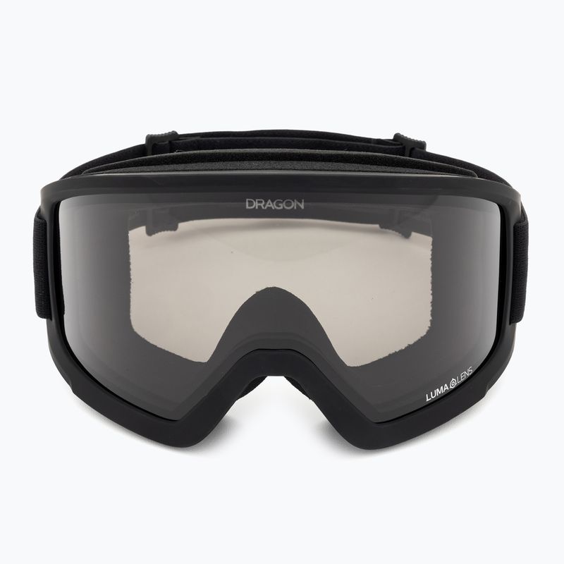 DRAGON DX3 L OTG blackout/lumalens dark smoke Skibrille 2