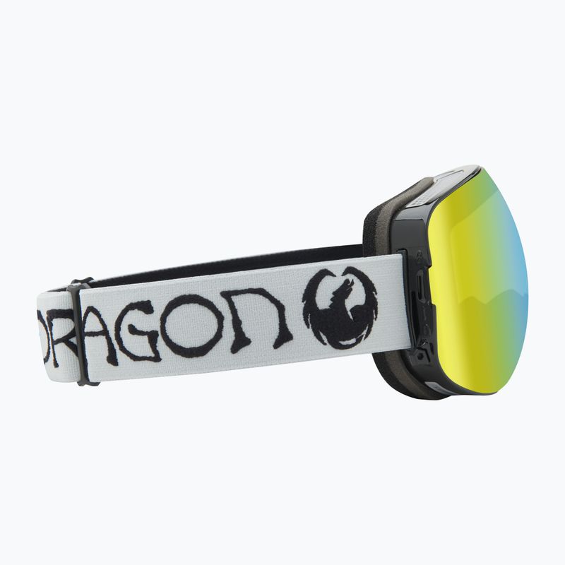 DRAGON X2 classic grau/lumalens gold ion/amber Skibrille 8