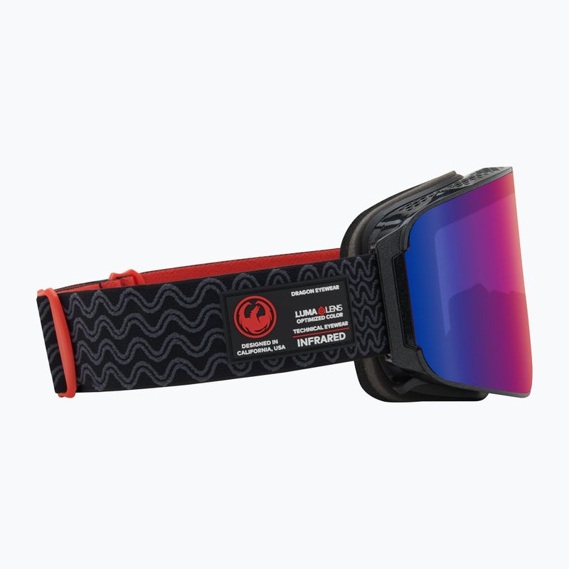 DRAGON NFX MAG OTG obsidian/lumalens solace ir/violett Skibrille 8