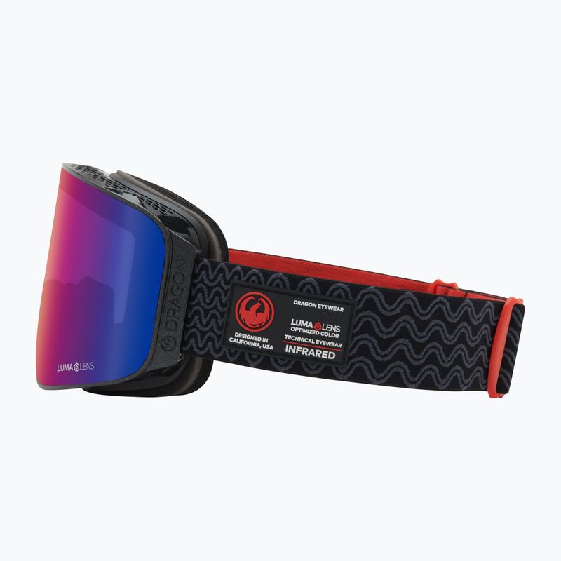 DRAGON NFX MAG OTG obsidian/lumalens solace ir/violett Skibrille 9