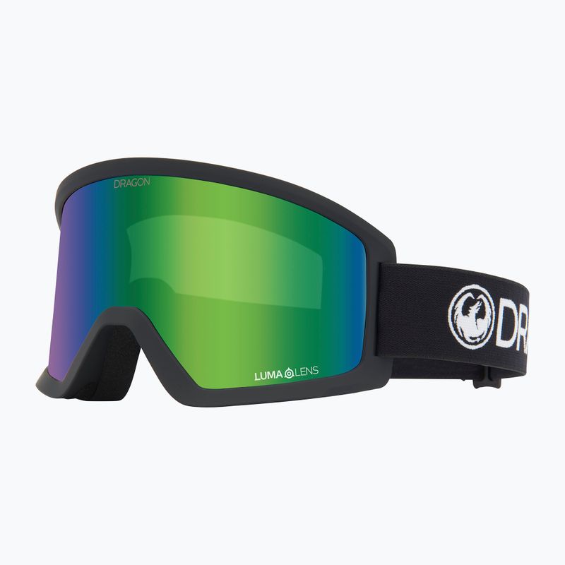 Skibrille DRAGON D1 OTG icon green/lumalens green ion+lumalens amber 6