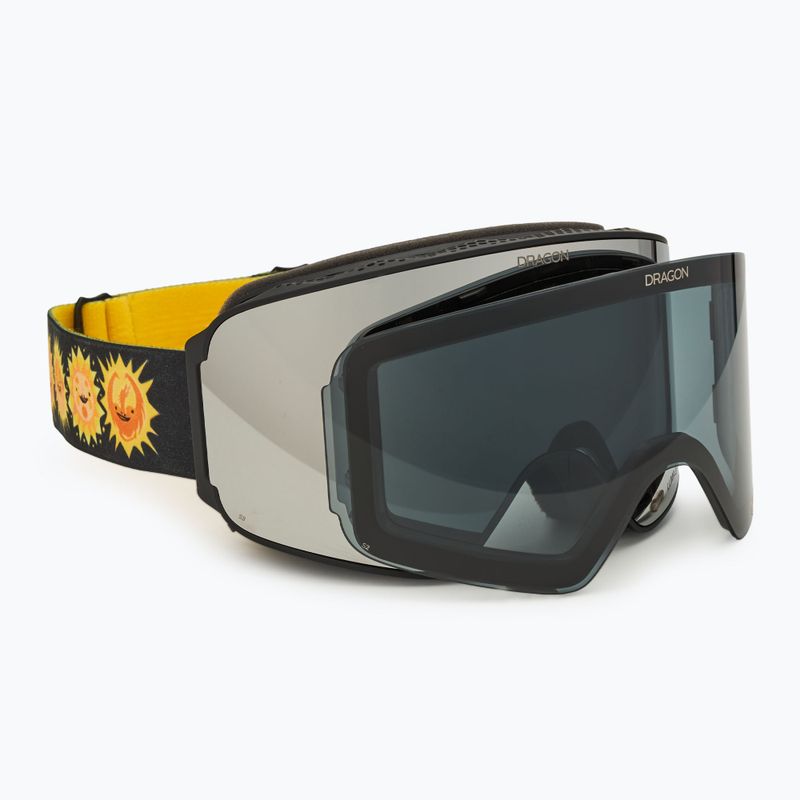 Skibrille DRAGON NFX MAG OTG danny davis/lumalens silver ion+lumalens dark smoke